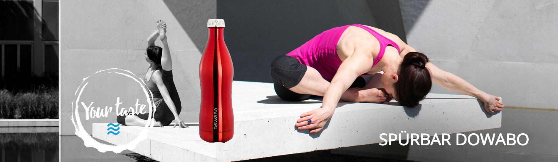 Isolierflasche für Yoga