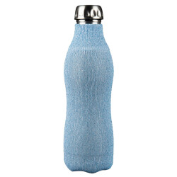 Bottle Sock Glitzer blau 500/800 ml