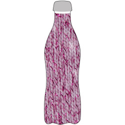 Bottle Sock Glitzer pink 750/1200 ml